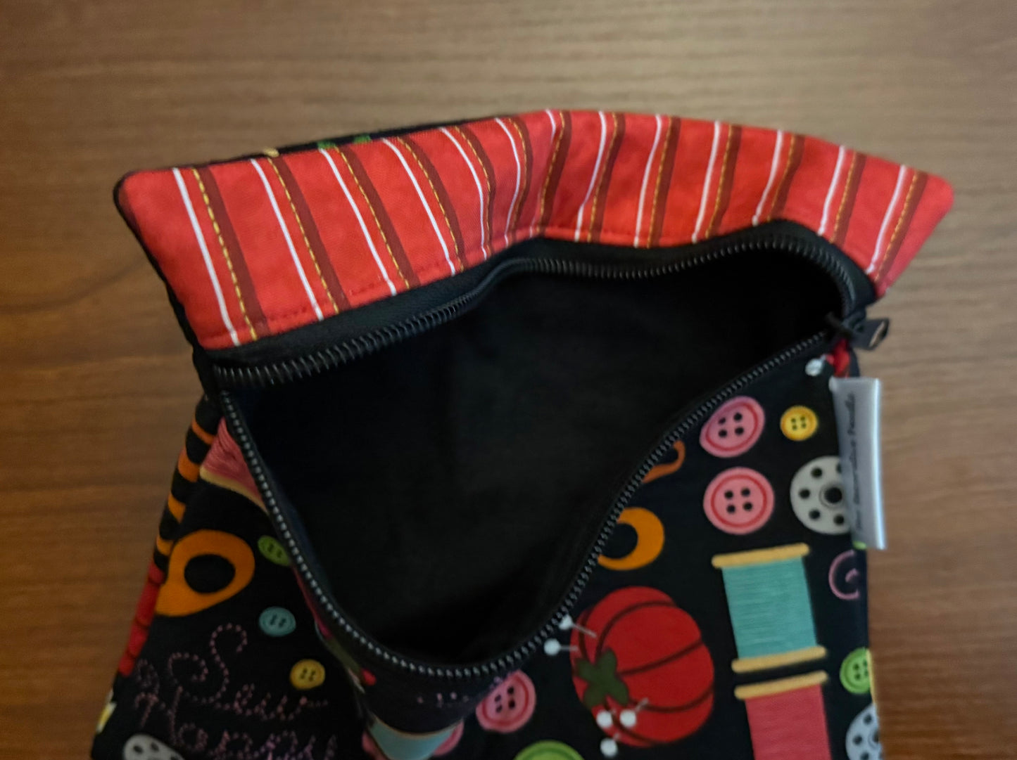 Sew Happy Notions bag for cross stitch & embroidery