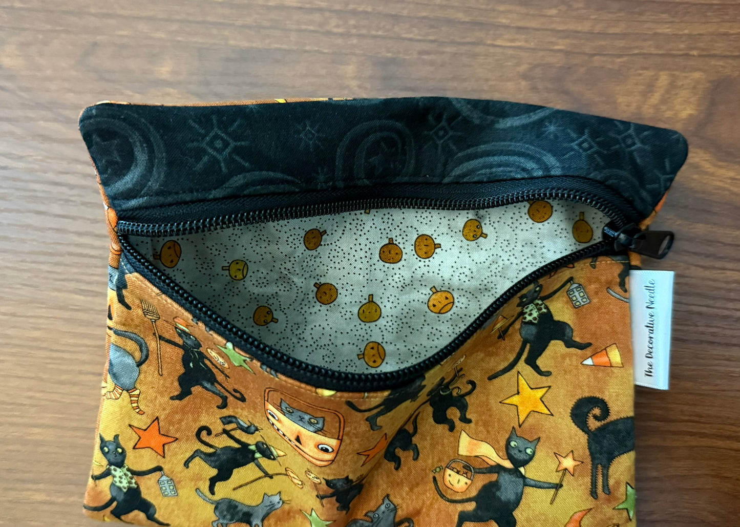 Notions bag - Spooky Cats by Teresa Kogut