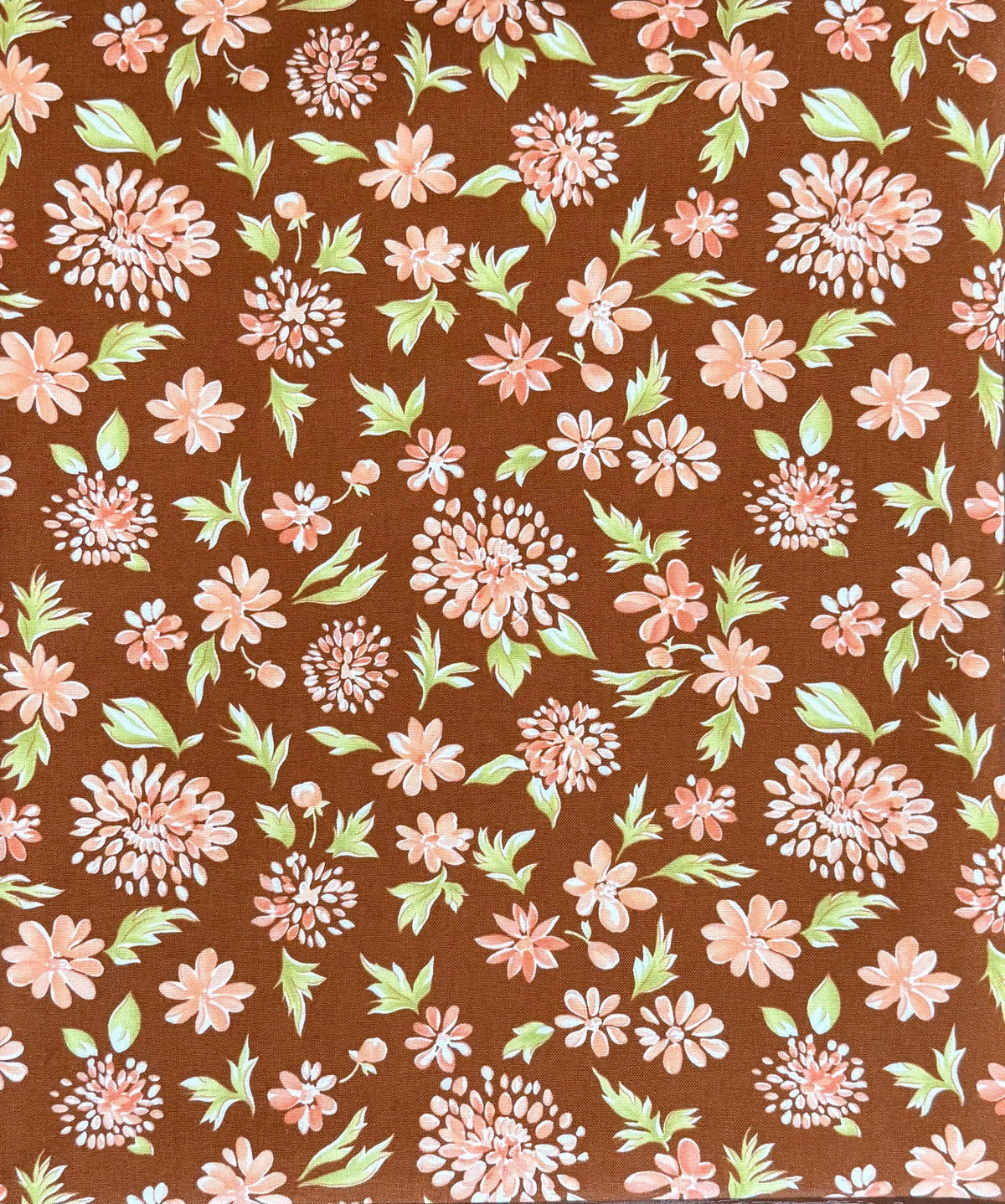 Cinnamon and Cream Floral