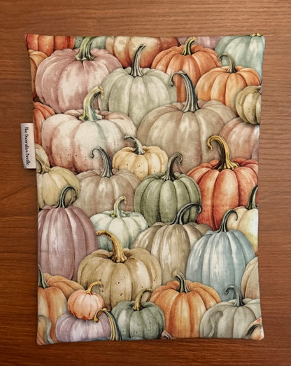 Colorful Pumpkins Skinny project bag for cross stitch & embroidery