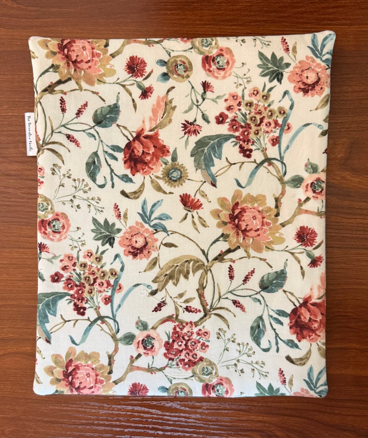 Season’s Study Floral Large project bag for cross stitch & embroidery