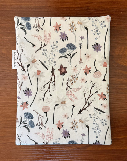 Scattered Floral Skinny project bag for cross stitch & embroidery
