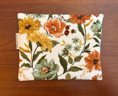 Worth Repeating floral Notions bag for cross stitch & embroidery