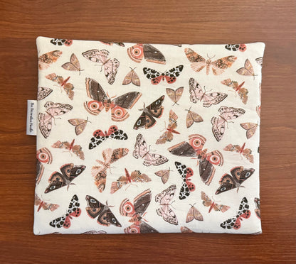 Fluttering Moths Small project bag for cross stitch & embroidery