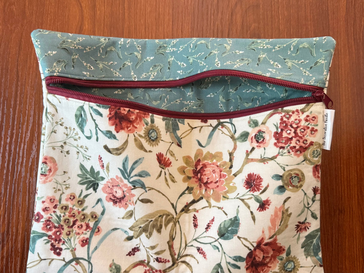 Season’s Study Floral Regular project bag for cross stitch & embroidery