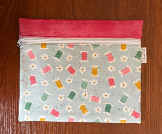 Bloom and Sew Spools Regular project bag for cross stitch and embroidery
