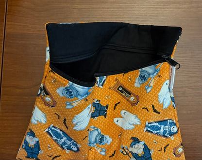 Halloween Characters Regular project bag for cross stitch & embroidery