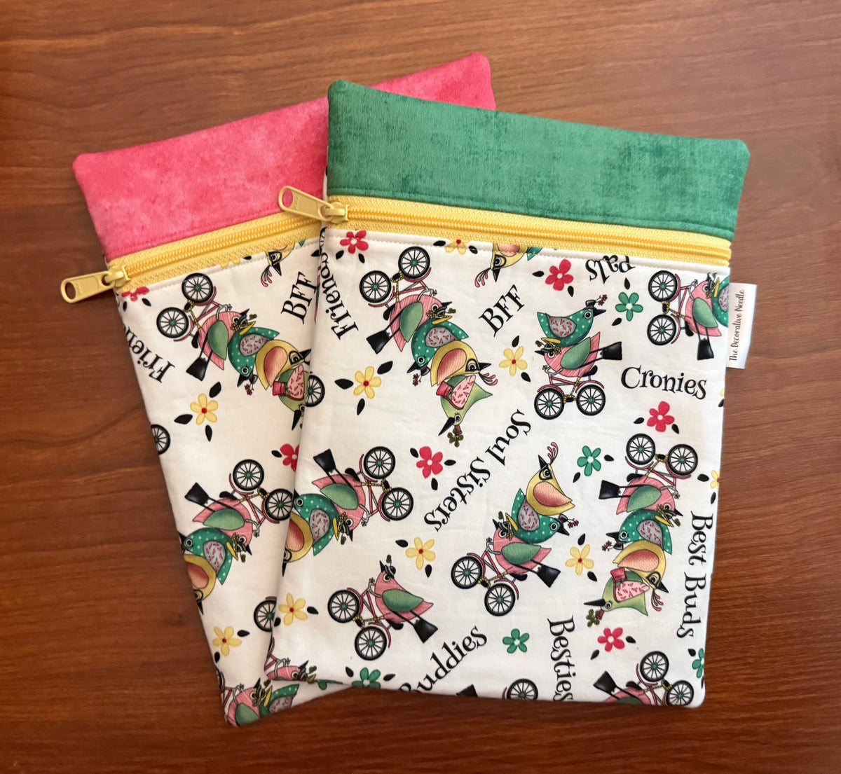 Life is Better with Friends Skinny project bag for cross stitch & embroidery