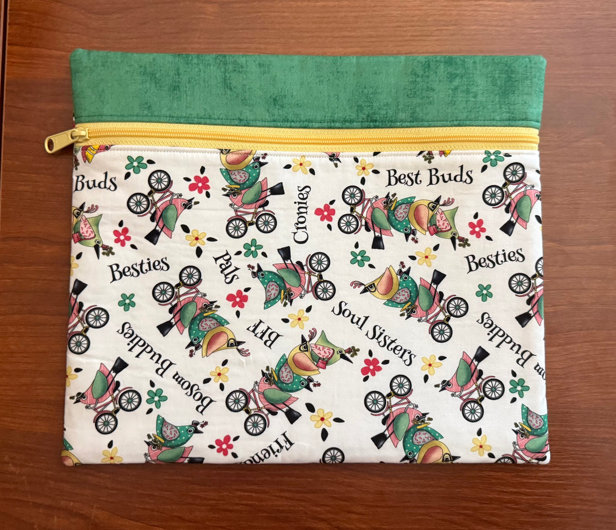 Life is Better with Friends Regular project bag for cross stitch & embroidery