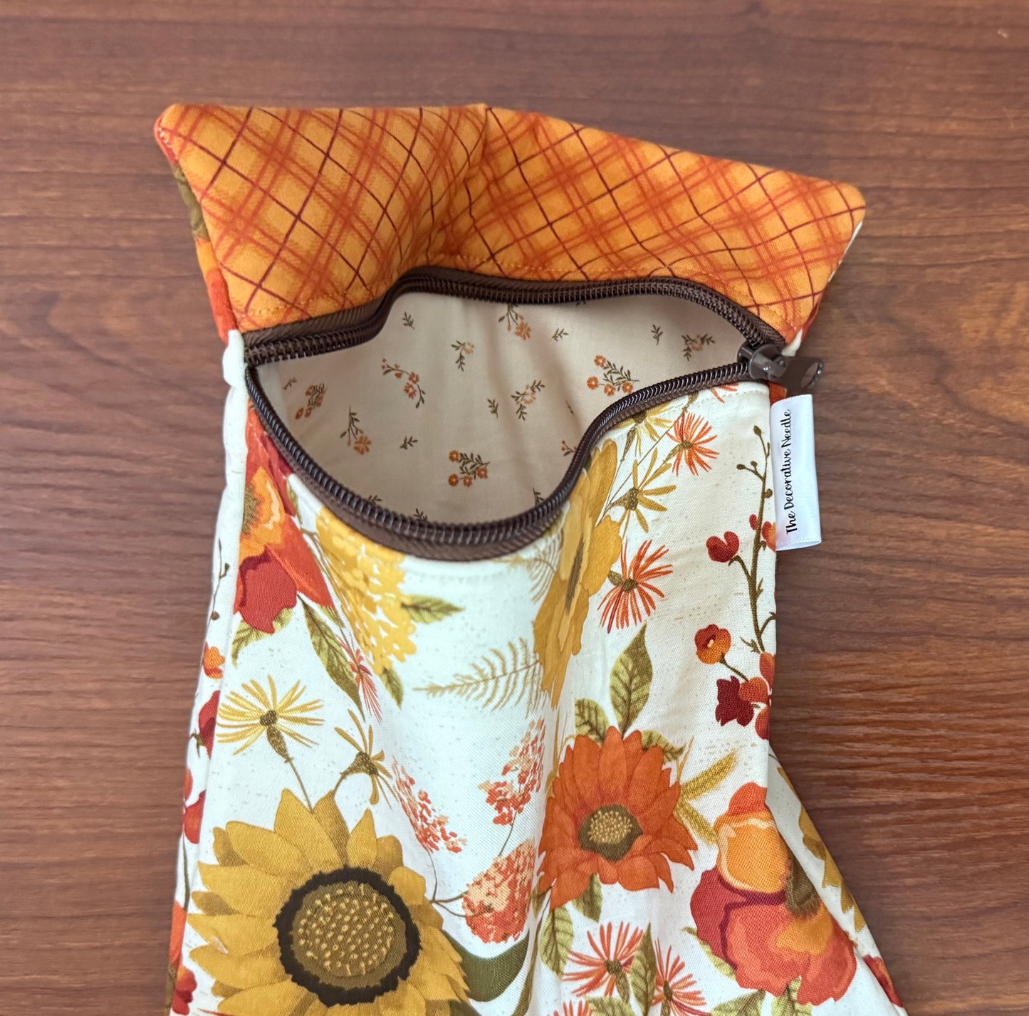 Bountiful Skinny project bag for cross stitch & embroidery