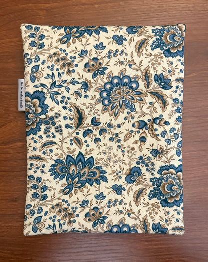 American Icons Blue & Beige Skinny project bag for cross stitch & embroidery