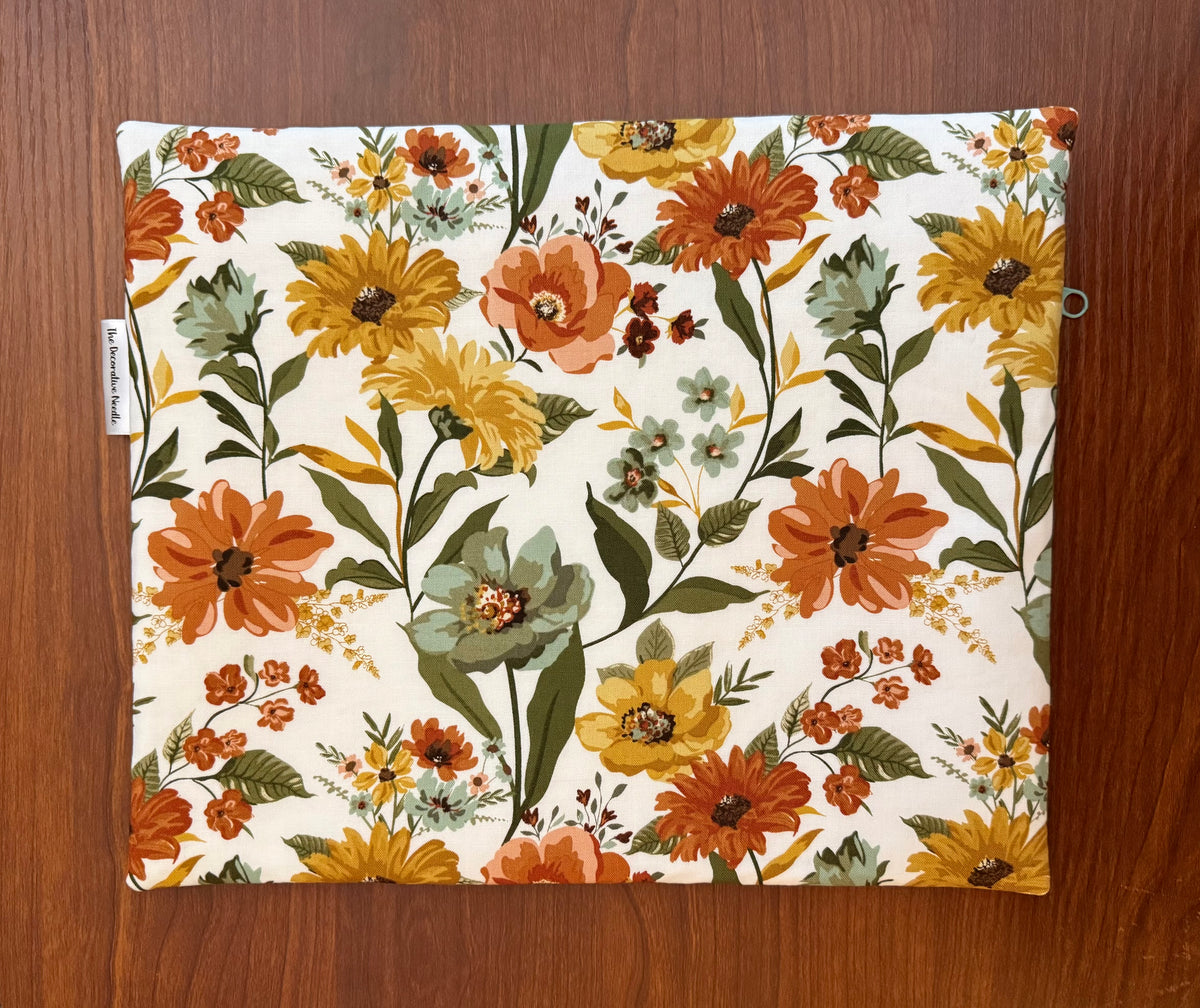 Worth Repeating Regular floral project bag for cross stitch & embroidery