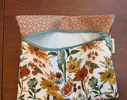 Worth Repeating Regular floral project bag for cross stitch & embroidery