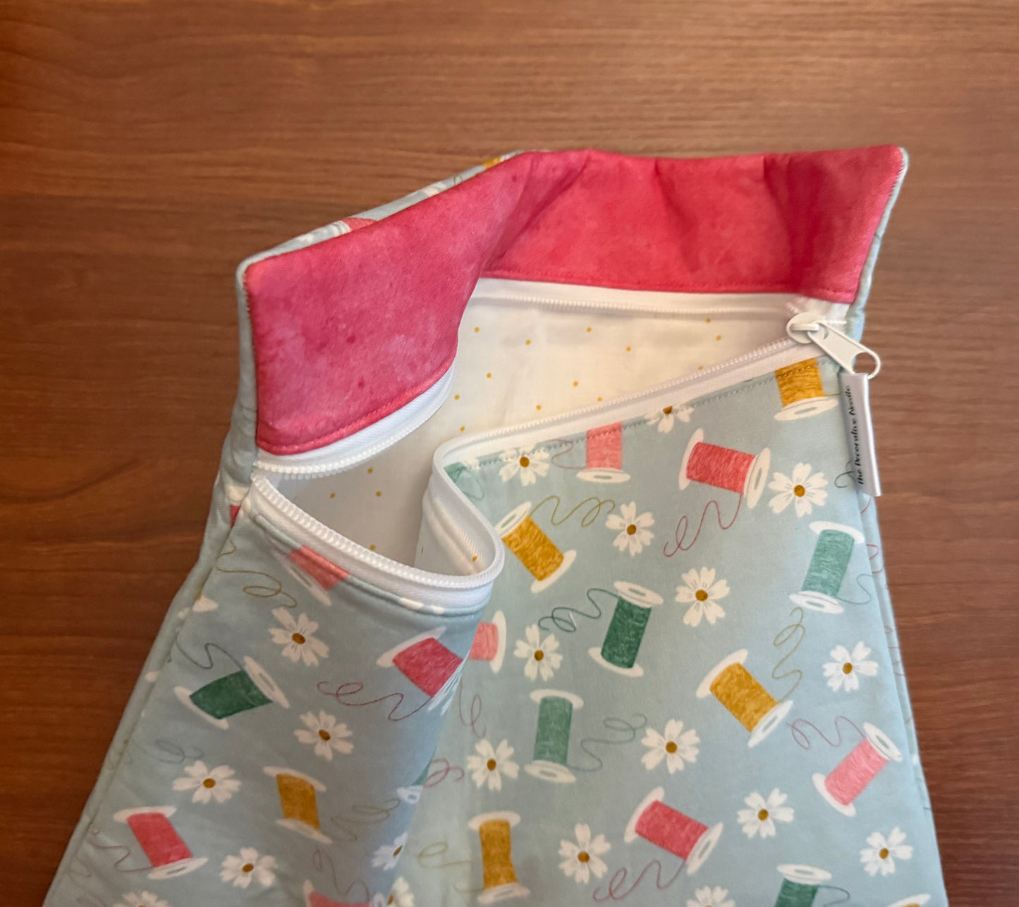 Bloom and Sew Spools Regular project bag for cross stitch & embroidery