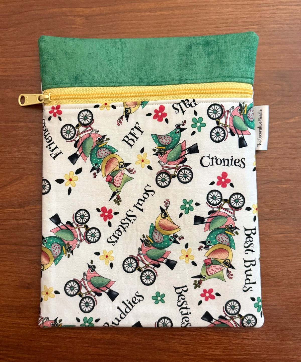 Life is Better with Friends Skinny project bag for cross stitch & embroidery