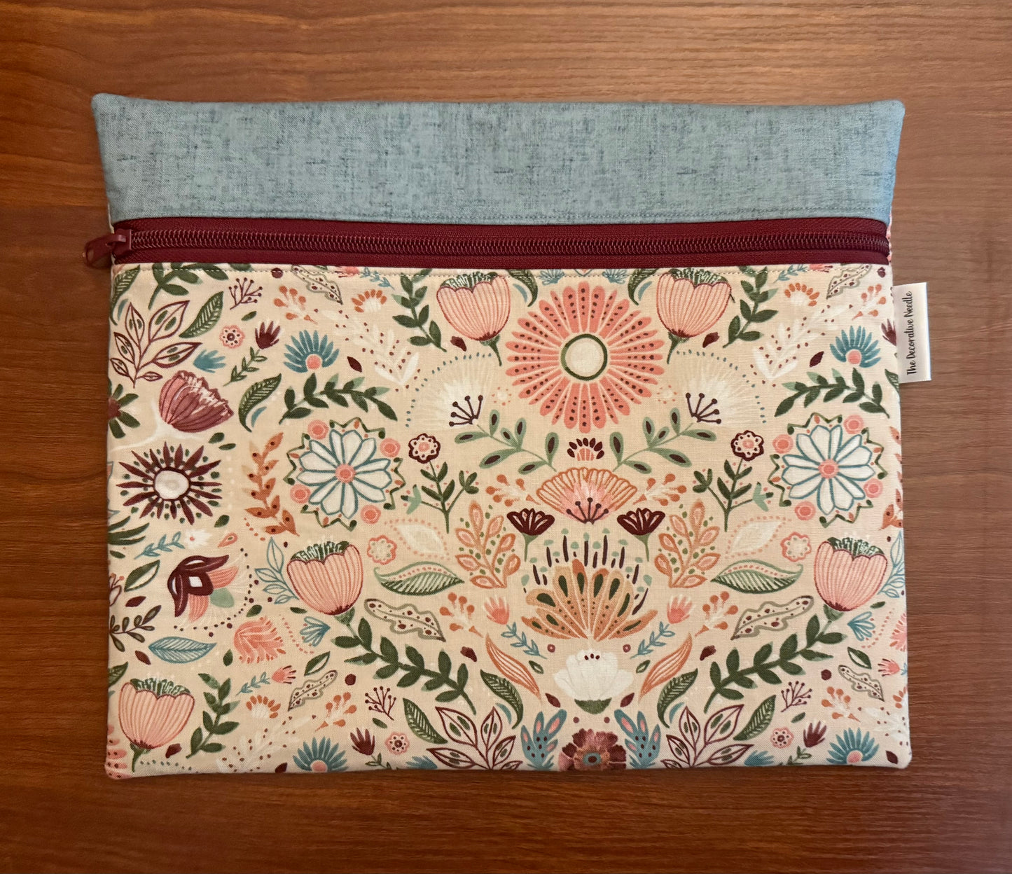 Floralscape Regular project bag for cross stitch & embroidery