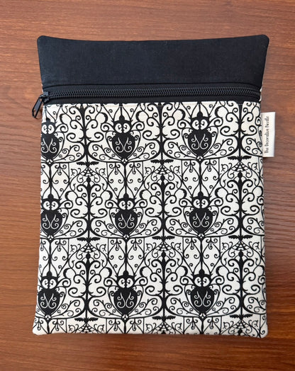 Spider Gate Skinny project bag for cross stitch & embroidery