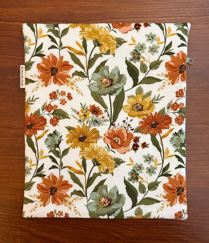 Worth Repeating Large floral project bag for cross stitch & embroidery