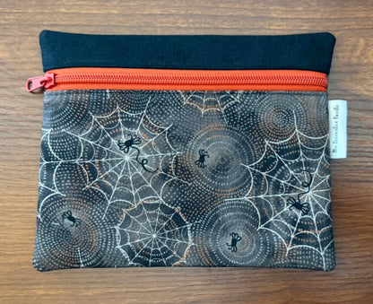 Spider Webs & Swirls Notions bag for cross stitch & embroidery