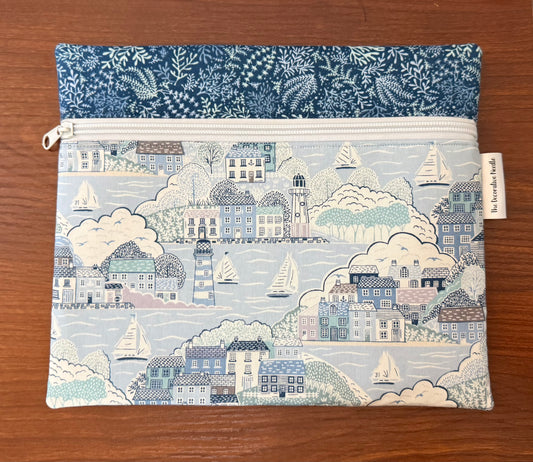 Driftwood Cove Small project bag for cross stitch & embroidery