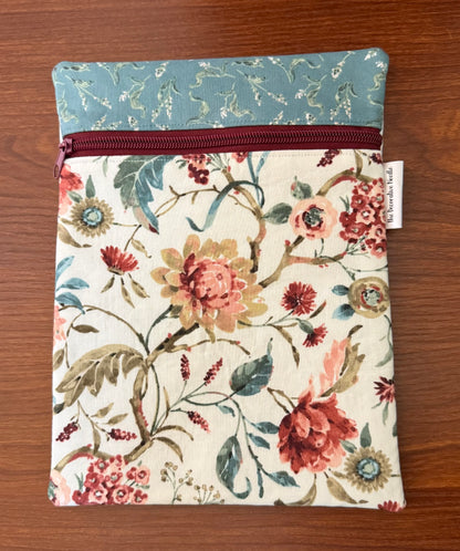 Season’s Study Floral Skinny project bag for cross stitch & embroidery