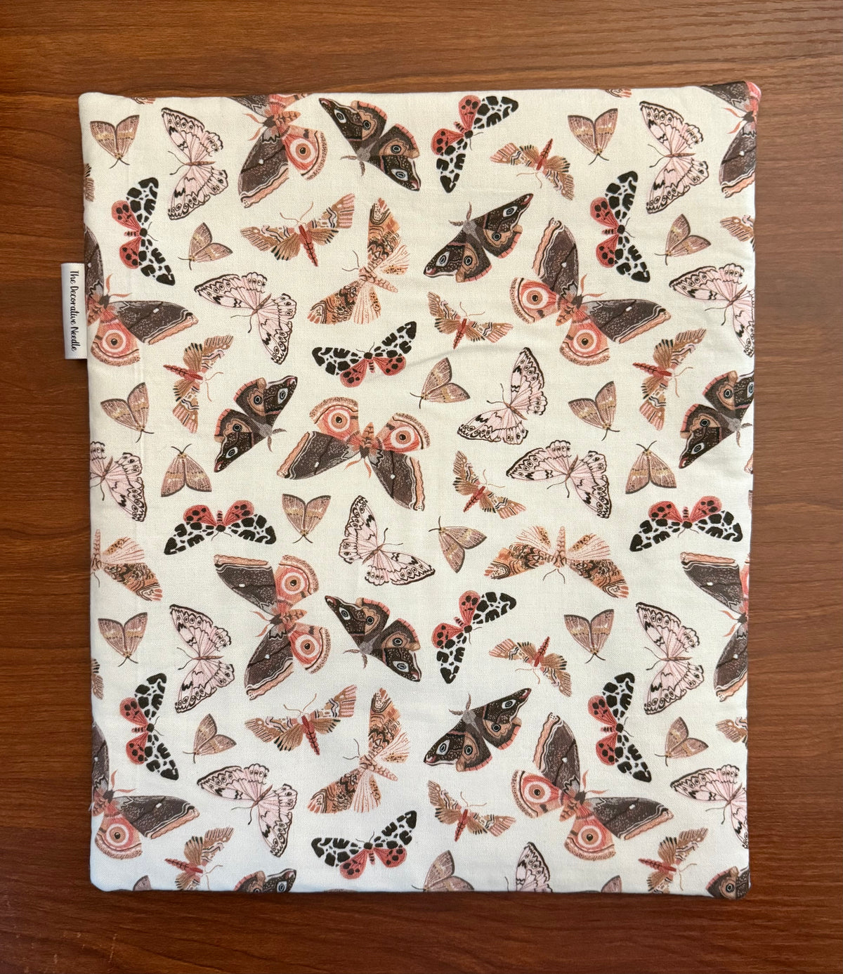 Fluttering Moths Large project bag for cross stitch & embroidery