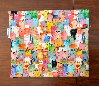 Regular project bag - Cats Around Town
