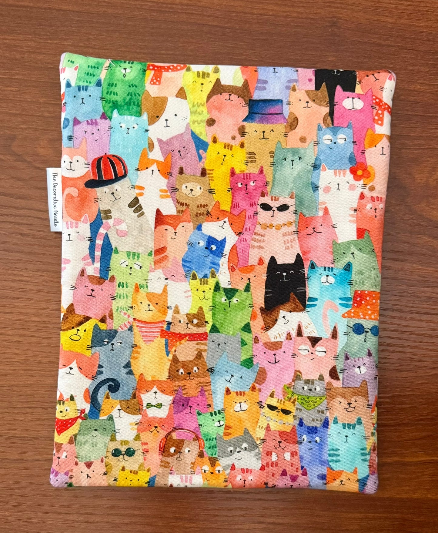 Skinny project bag - Cats Around Town