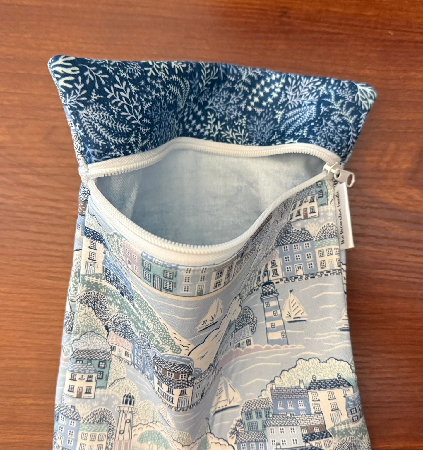 Skinny project bag - Driftwood Cove