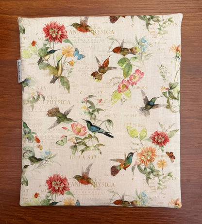 Hummingbird Days Large project bag for cross stitch & embroidery