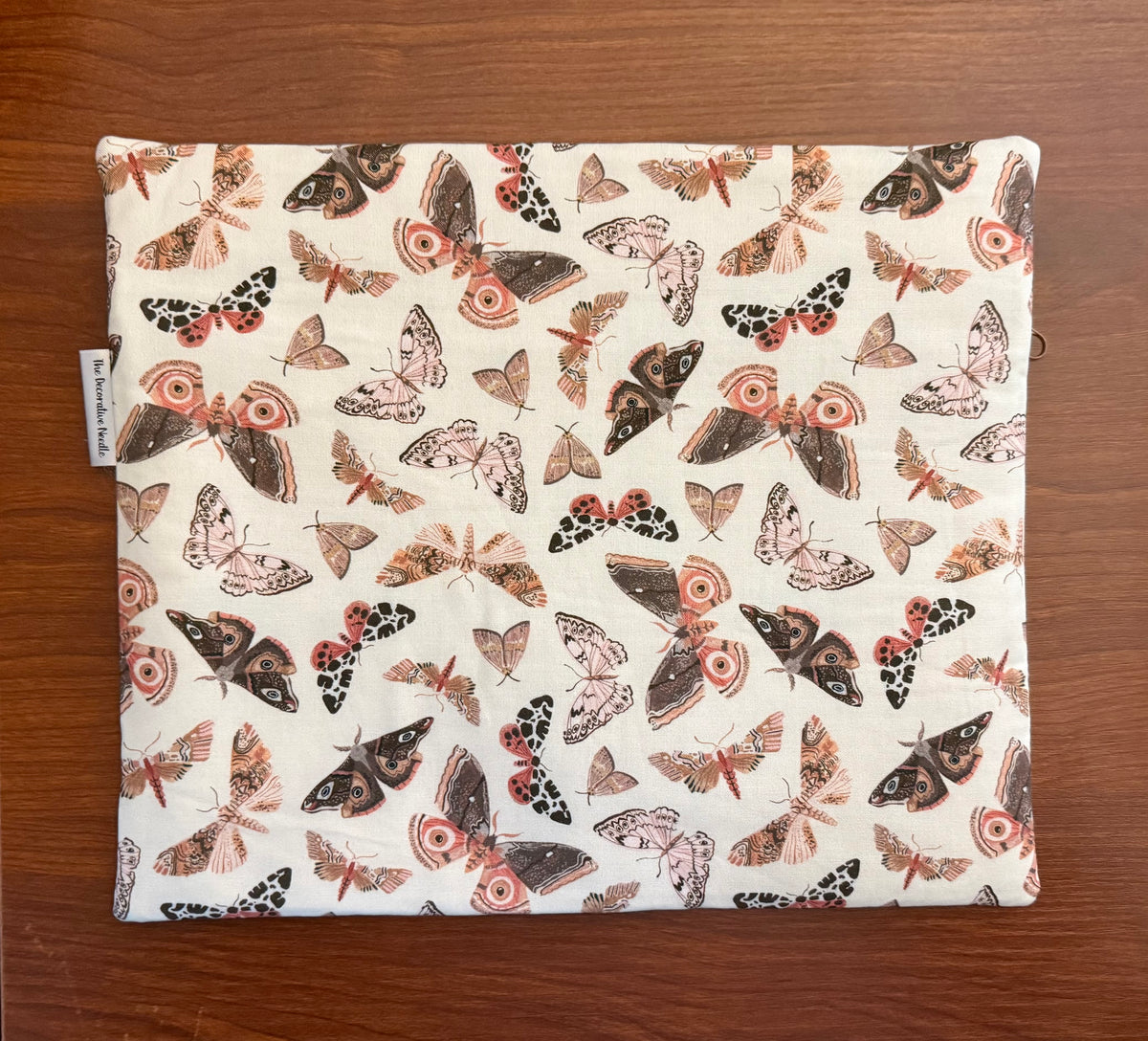Fluttering Moths Regular project bag for cross stitch & embroidery