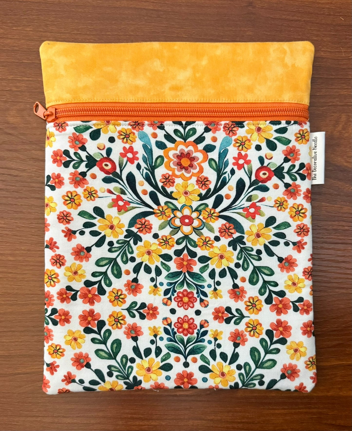 Skinny project bag - Folklore Garden