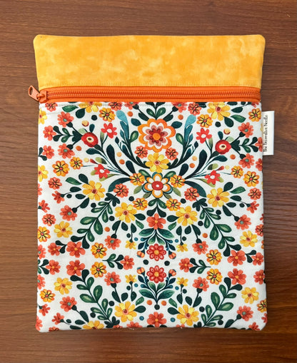 Skinny project bag - Folklore Garden