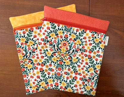 Large project bag - Folklore Garden