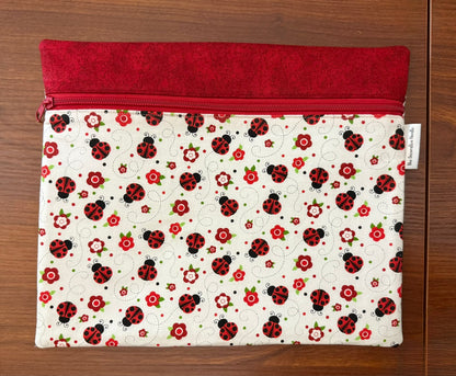 Regular project bag - Ladybug Dance
