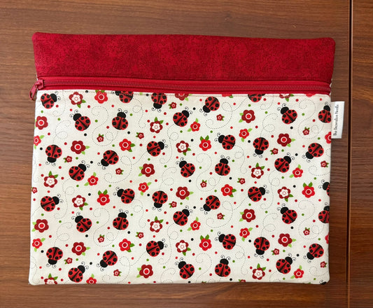 Regular project bag - Ladybug Dance
