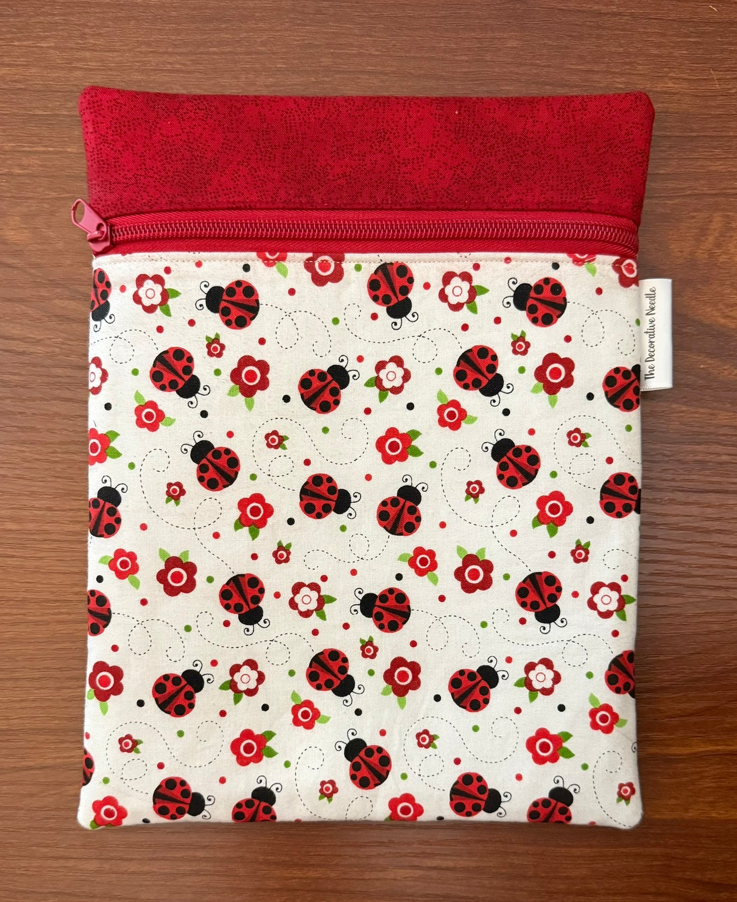 Skinny project bag - Ladybug Dance
