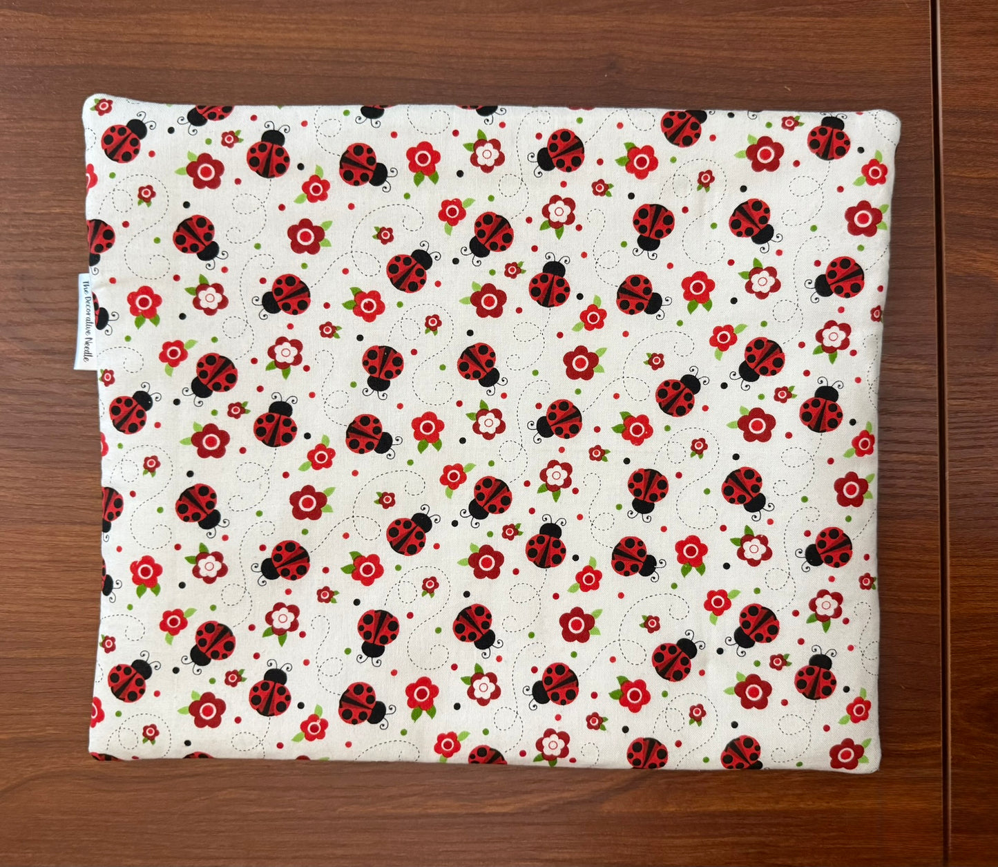 Regular project bag - Ladybug Dance