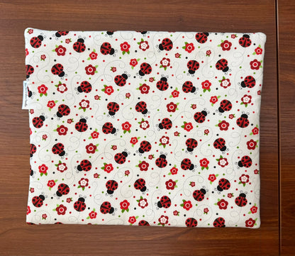 Regular project bag - Ladybug Dance