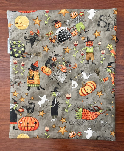 Large project bag - Spooky Motifs by Teresa Kogut