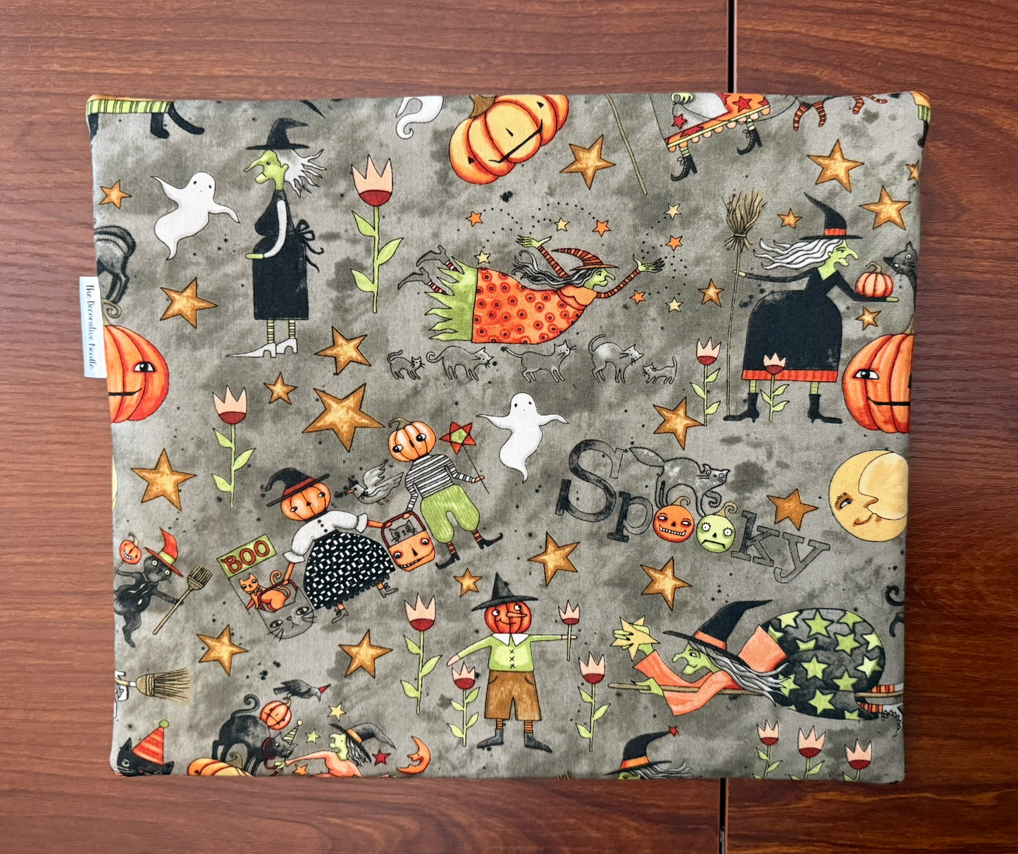 Regular project bag - Spooky Motifs by Teresa Kogut
