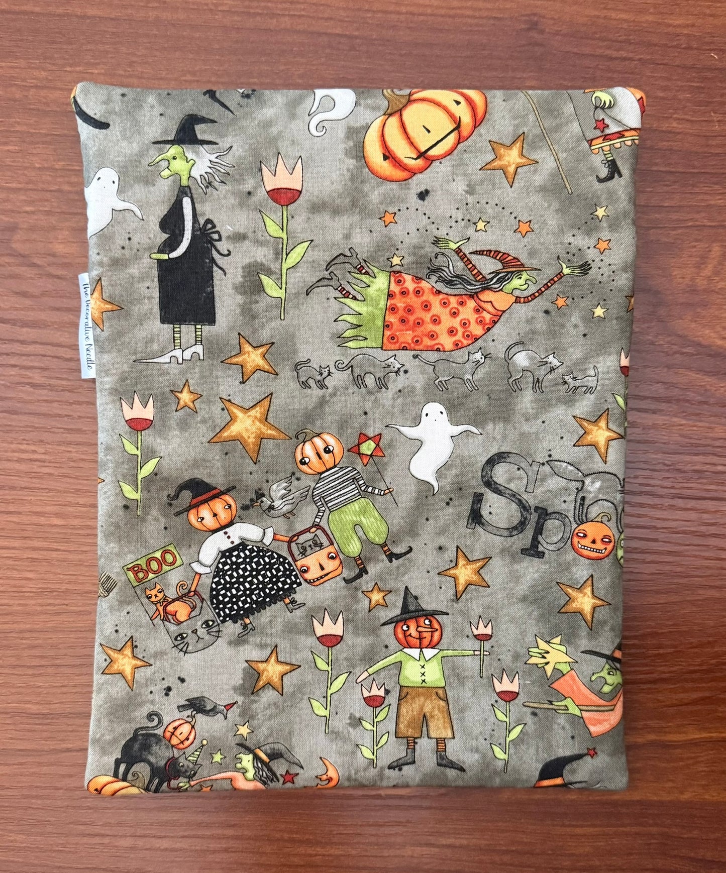 Skinny project bag - Spooky Motifs by Teresa Kogut