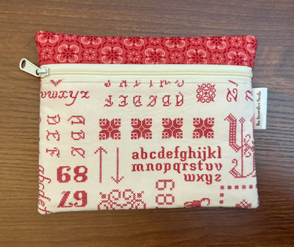 Notions bag - Piece & Plenty Sampler (Rose)