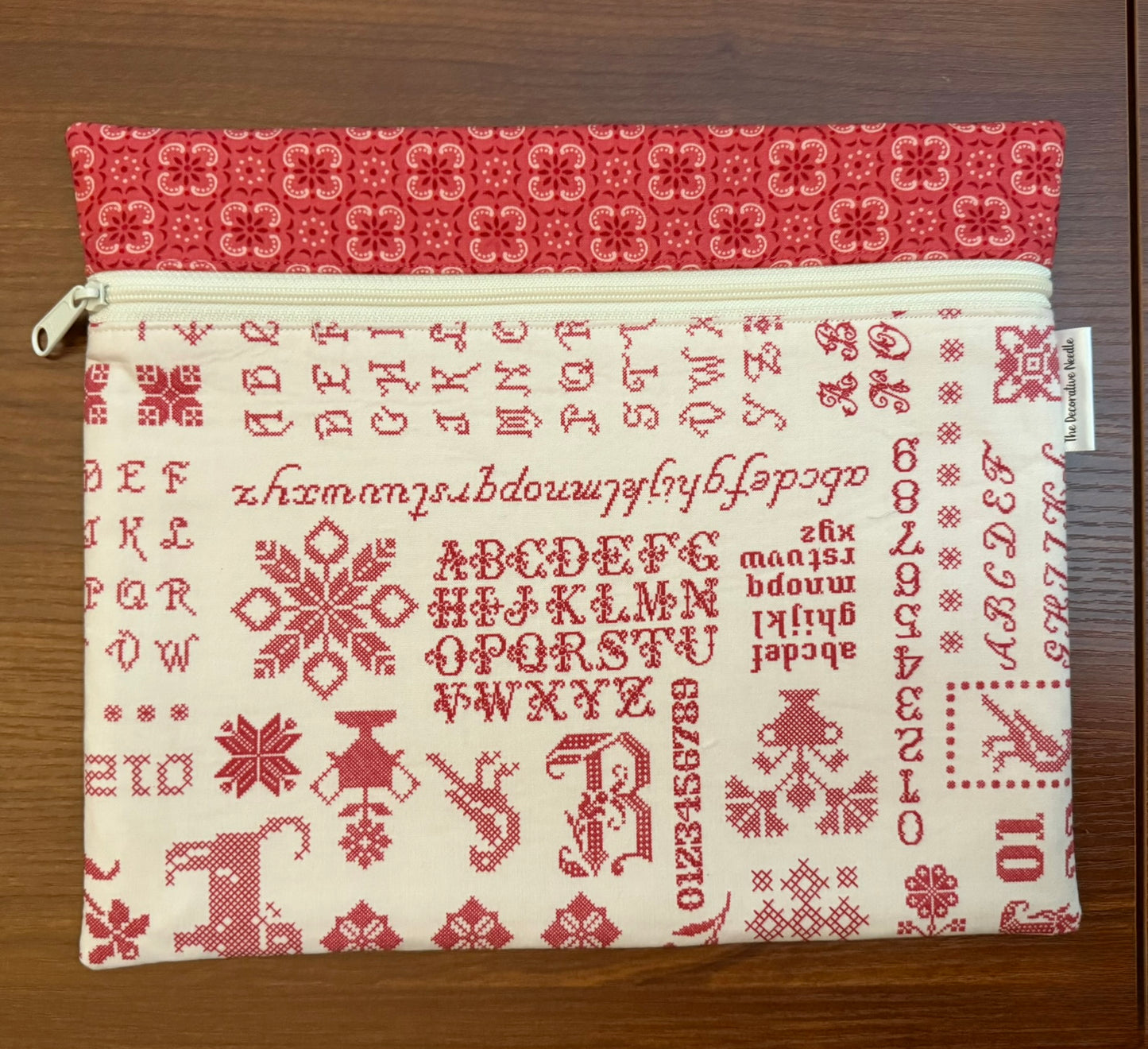 Regular project bag - Piece & Plenty Sampler (Rose)
