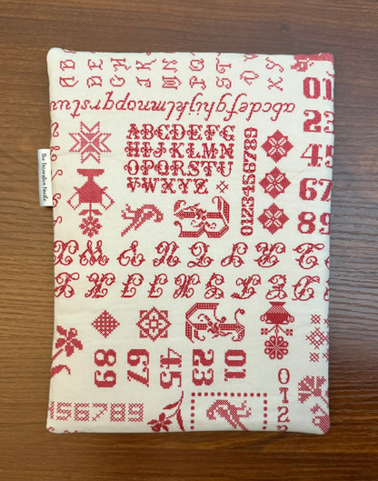 Skinny project bag - Piece & Plenty Sampler (Rose)
