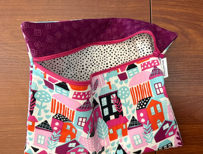 Regular project bag - Bright Houses