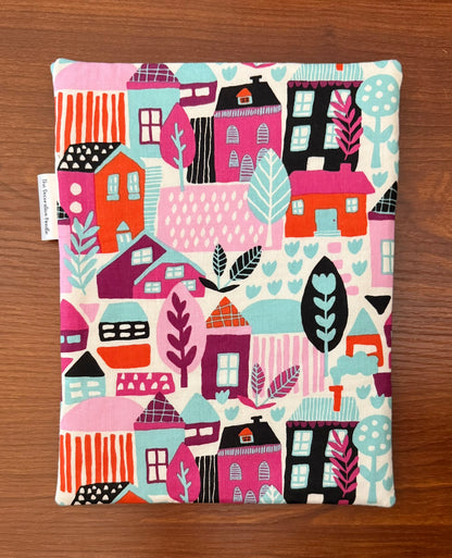 Skinny project bag - Bright Houses