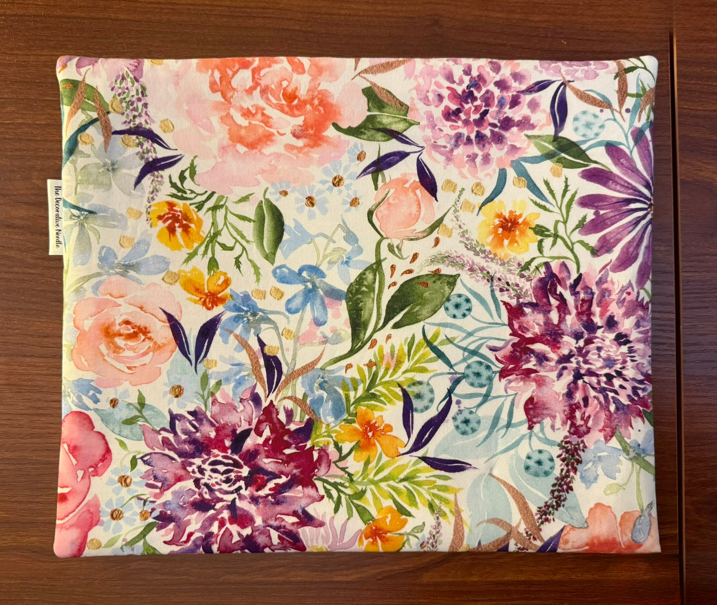 Regular project bag - Soulstice floral with purple