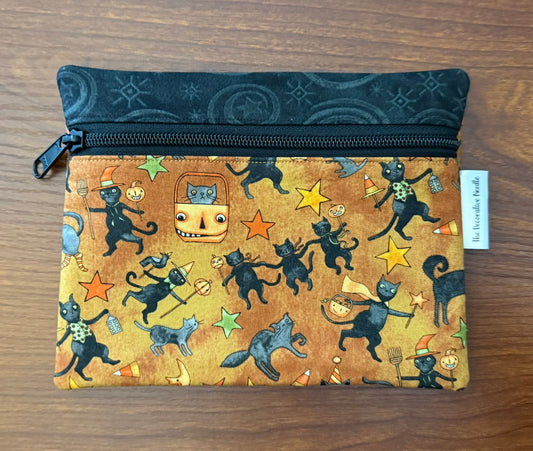 Notions bag - Spooky Cats by Teresa Kogut